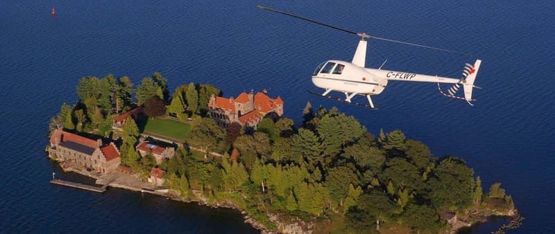 Thousand Islands: Helicopter Tour with Cider Mill and Lunch - BUSL Cider and the orchard stop