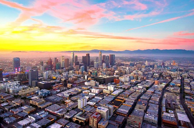 Ultimate Tour of Los Angeles by Helicopter - Downtown Los Angeles, Dodger Stadium, and the Staple Center