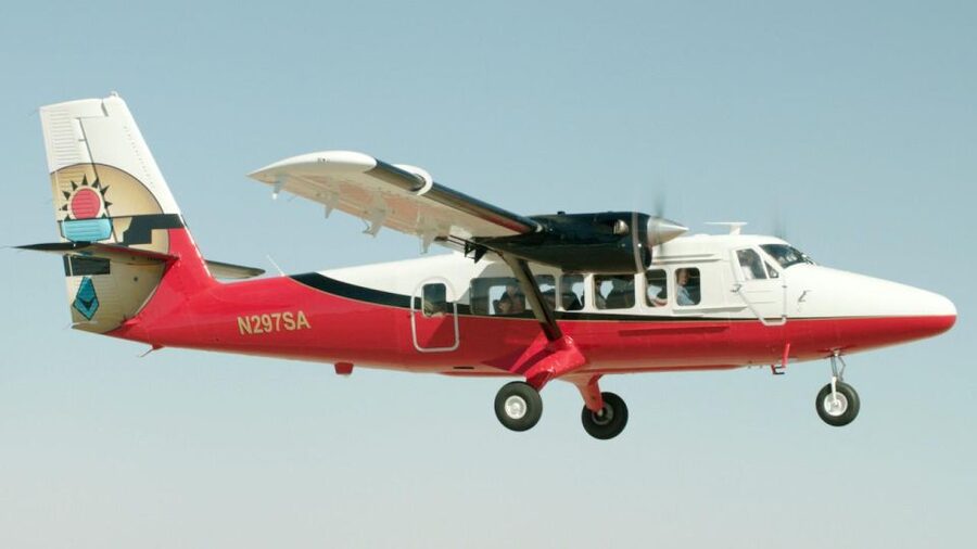 Vegas: Grand Canyon Airplane, Helicopter and Boat Tour - A short boat ride at the canyon bottom
