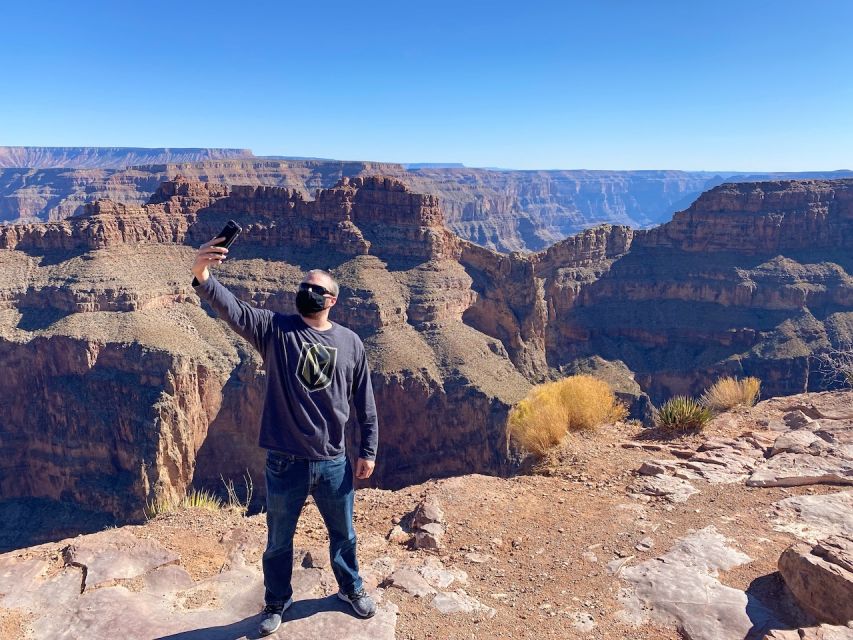 Vegas: VIP West Rim Helicopter Tour + Skywalk Option - Guano Point and the biggest open views