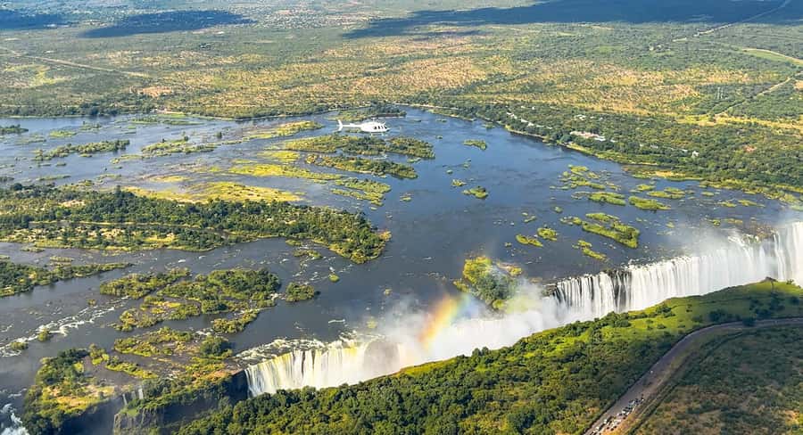 Victoria Falls:Explore the Zambezi Helicopter Experience - What the 30-minute transfers add