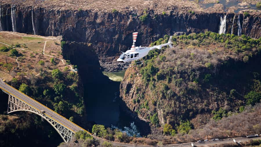 Victoria Falls:Explore the Zambezi Helicopter Experience - Batoka Gorge and Rapid Number 8