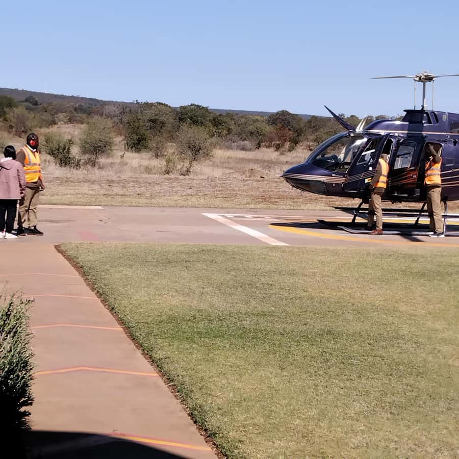Victoria Falls: Helicopter Flight Aerial View of The Falls - The Falls from a bird’s-eye view