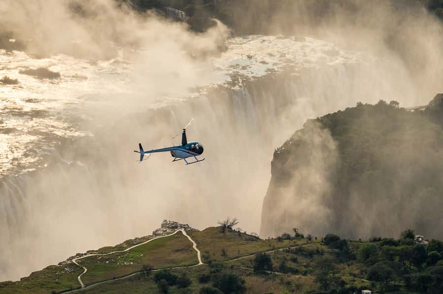 Victoria Falls Helicopter Flights - The 22-minute flight: adding the Batoka Gorge