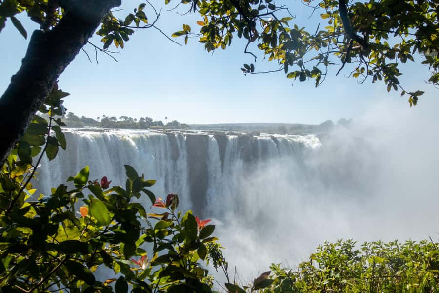 Victoria Falls Helicopter Tour - The Boiling Pot And Batoka Gorge Connection