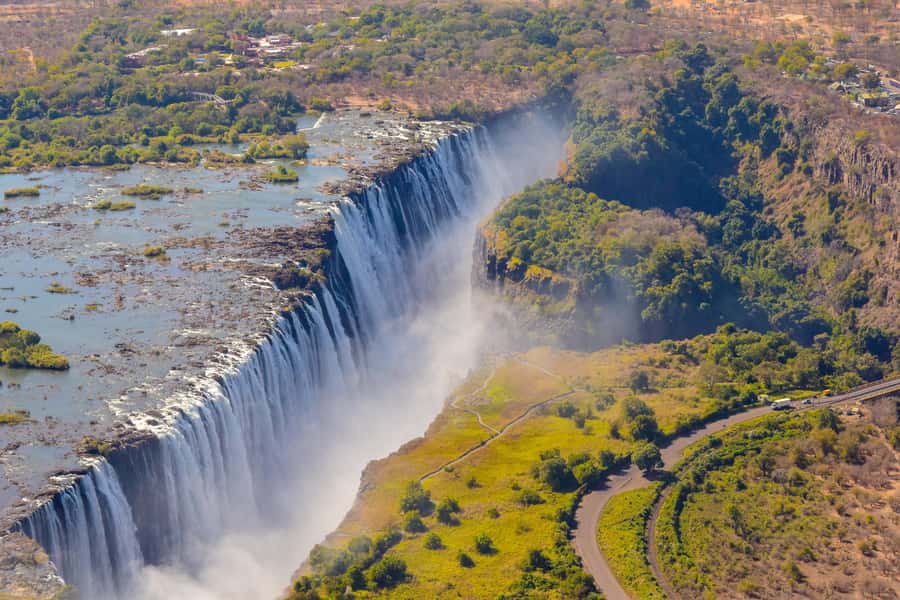 Victoria Falls: Helicopter Tour with Hotel Pickup - From Victoria Falls Hotel to the Helipad