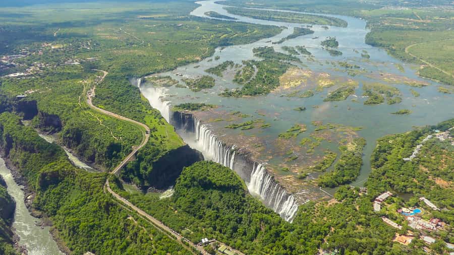 Victoria Falls: Helicopter Tour with Hotel Pickup - The Takeoff and First Look at the Falls