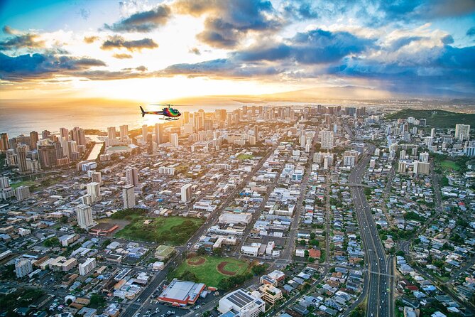 Waikiki Sunset - 50 Min Helicopter Tour - Doors Off or On - Ka’a’awa Valley and the Sacred Falls view