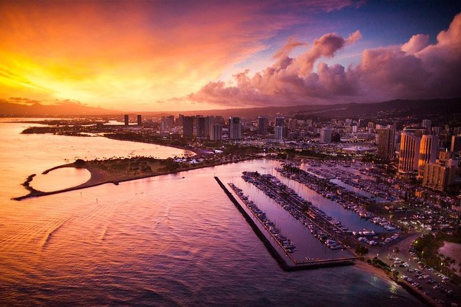 Waikiki Sunset - 50 Min Helicopter Tour - Doors Off or On - Dole Plantation and the return to Pearl Harbor