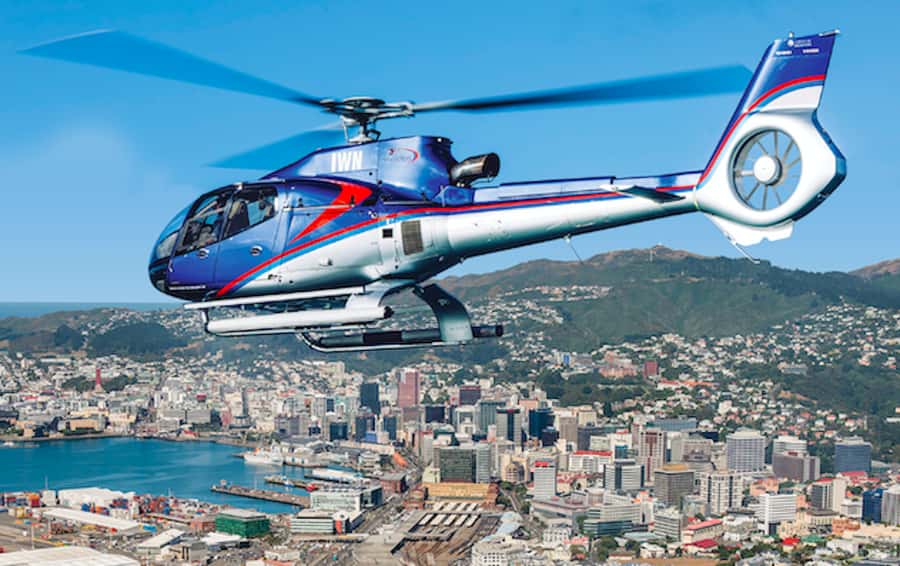 Wellington Helicopters Scenic Harbour Flight - Wellington’s earthquake-shaped setting from above