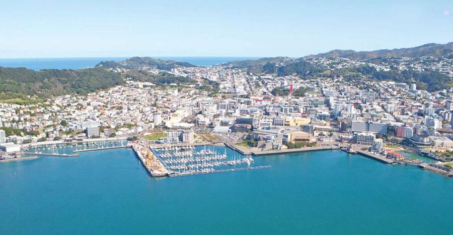 Wellington: Scenic South Coast Discovery Helicopter Flight - Makara Wind Farm brings engineering into view