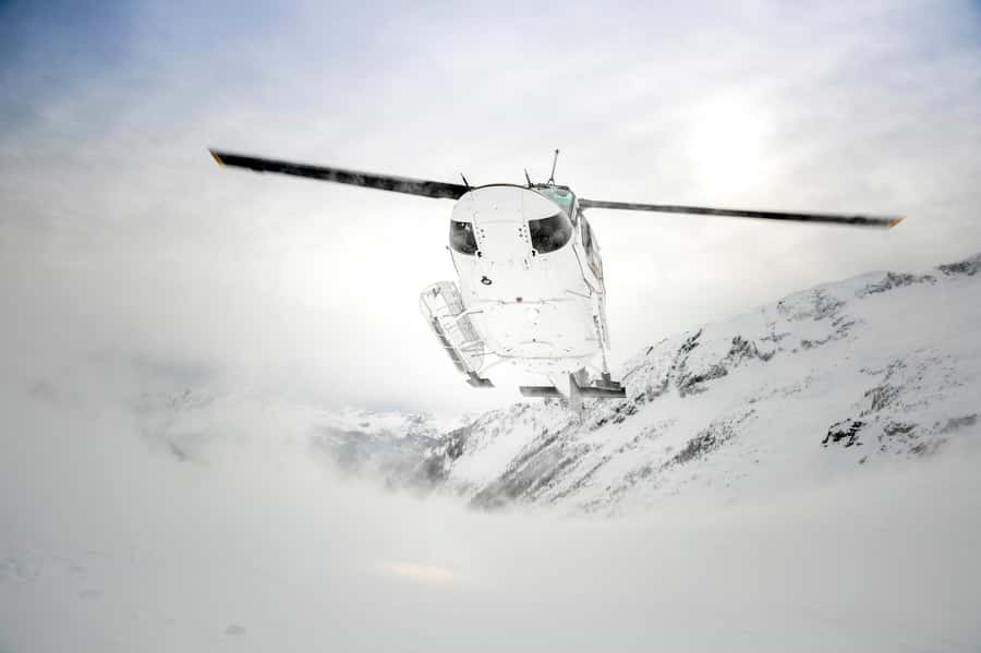 Whistler: Glacier Helicopter Tour over Wedge Mountain - Before boarding at the Route 99 heliport
