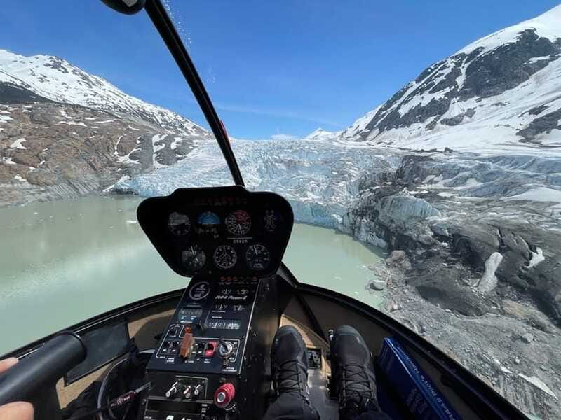 Whistler: The Sea to Sky Helicopter Tour and Glacier Landing - Black Tusk Peak from the air