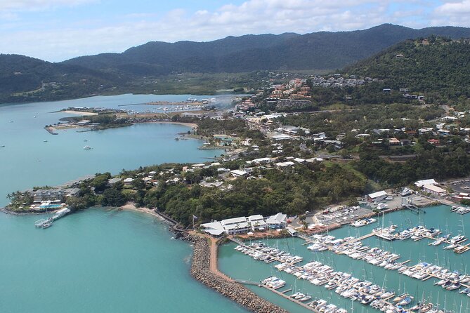Whitehaven From Above - 30 minute Whitsunday Helicopter Tour - From Shute Harbour to the outer islands