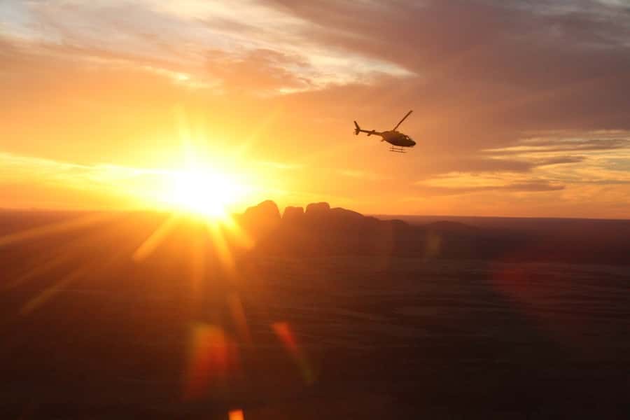 Yulara: Uluru and Kata Tjuta Sunset Helicopter Tour - Key points to know before booking