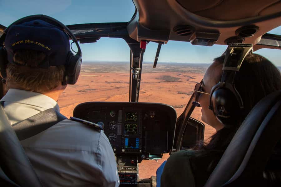 Yulara: Uluru and Kata Tjuta Sunset Helicopter Tour - The safety briefing sets the tone