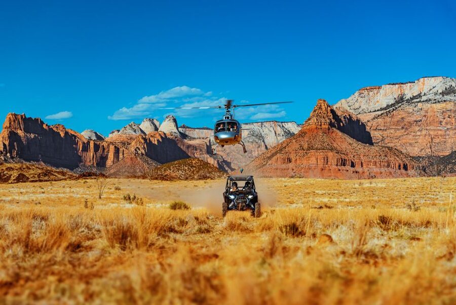Zion National Park, Canaan Cliffs: Extended Helicopter Tour - Key points at a glance